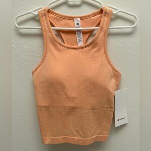 NWT LuluLemon Athletica peach Bellini racerback